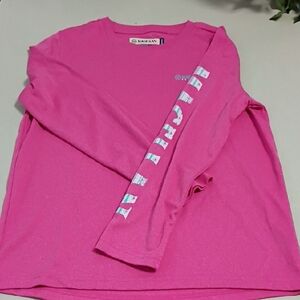 Magellan Outdoors Kids Vibrant Pink Long Sleeve Tee
